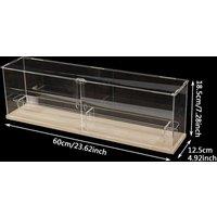 PAWNORA Acrylic Blind Box Display Case Minifigure Storage Rack 12.5x19.5cm in Clear | Size: 12.5x19.5 cm