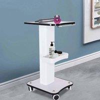 EONLION Beauty Salon Trolley With Wheels Storage Trolley in White | Size: 1000mm 2000mm