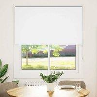 Berkfield Home Roller Blind Blackout White 125x175 cm Fabric Width 121.6 cm Polyester