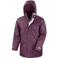 Result Core Men's Winter Parka in Burgundy | Size: 3XL