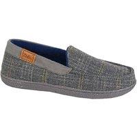 Zedzzz Men's Neville Slippers in Grey | Size: 12