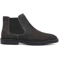 Dune London Men's 'Cashy' Suede Chelsea Boots in Grey | Size: 7