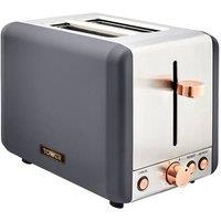 Tower 2-Slice Toaster T20036RGG Cavaletto Stainless Steel, 850w, Grey Rose Gold