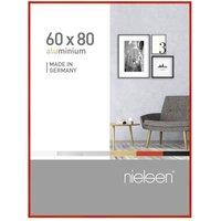 nielsen Pixel 60x80cm Picture Frame (24"x32") - Aluminium with Glass Front in Red | Size: 60x80 cm