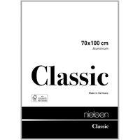 nielsen Classic 70x100cm Picture Frame - Aluminium with Glass Front in Silver | Size: 70x100 cm