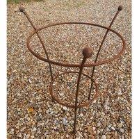 Poppyforge Chelsea Range (Small) Peony Plant Support - L43.2 x W43.2 x H64.7 cm in Brown