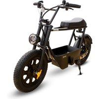 Zinc Sprintr 350W 16inch Fat Tyre Electric Seated Scooter in Black