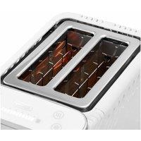 Tower Mirage 2 Slice Digital Toaster in White | Size: A