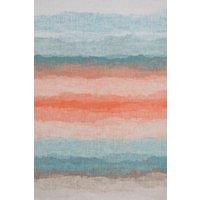 Kukoon Blue Abstract Soft Washable & Liquid Repellent Living Room Area Rug in Duck Egg Blue | Size: 80 cm x 150 cm