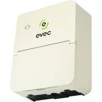 EVEC vecGO 2.0 7.4kW EV Charger, Single Phase, Untethered, Cream - VEC01-N