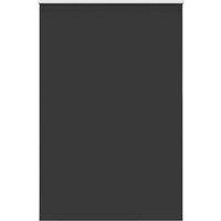 Berkfield Home Roller Blind Blackout Black 165x230 cm Fabric Width 161.6 cm Polyester
