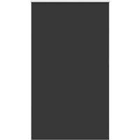 Berkfield Home Roller Blind Blackout Black 130x230 cm Fabric Width 126.6 cm Polyester