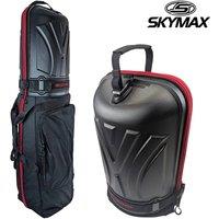 Skymax Deluxe Hard Top Padded Golf Travel Cover in Black