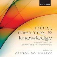 Oxford University Press Mind, Meaning, & Knowledge: Themes from the Philosophy of