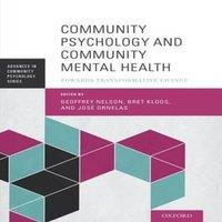 Oxford University Press Community Psychology & Community Mental Health: Towards
