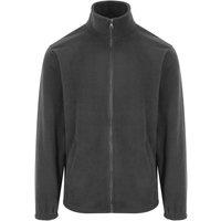 PRO RTX Men's Pro Fleece Jacket in Charcoal | Size: 2XL