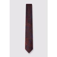 Antique Rogue Men's Paisley Tie in Burnt Orange
