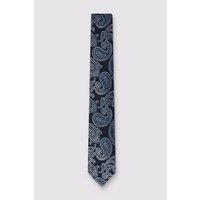 Ted Baker Men's Paisley Tie in Navy