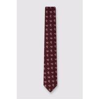 Ted Baker Men's Paisley Tie in Wine