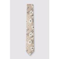 Ted Baker Men's Floral Tie in Light Beige
