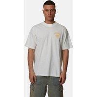 Good For Nothing Men's Slub Relaxed Graphic Tee in White | Size: Small