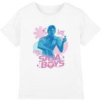 KPop Demon Hunters Sajas Soda Pop Romance Kids T-Shirt, White | Size: 12-13 Years