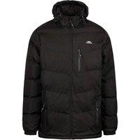 Trespass Men's Blustery Padded Jacket in Black | Size: 3XL