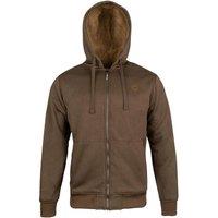 Jack Pyke Men's Yakka Full Zip Hoodie in Brown | Size: Small