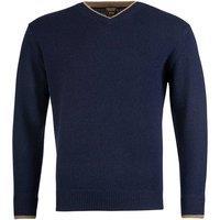 Jack Pyke Men's Ashcombe Lambswool V Neck Pullover in Navy | Size: 3XL