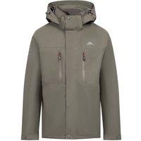 Trespass Men's Griminish Waterproof Jacket in Khaki | Size: Large