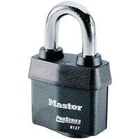 Master Lock Proseries Weather Tough Padlock 61Mm - Keyed Alike in Black