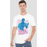 Netflix Kpop Demon Hunters Sajas Soda Pop Romance T-Shirt, White | Size: Large