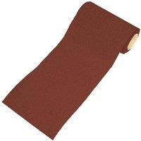 Faithfull Aluminium Oxide Sanding Paper Roll Red Heavy-Duty 115Mm X 5M 60G