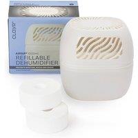 Clayr Reusable Dehumidifier - 1000ml Capacity with Refill Tabs in Off-White