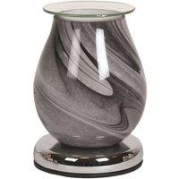 Aroma Accessories Swirl Electric Wax Melter 16cm in Grey