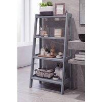 Home Discount Hayle 4 Tier Step Ladder Unit Bathroom Furniture in Grey
