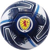 Scottish FA Turbine Print Football in Dark Blue | Size: 5