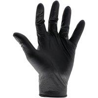 Scan Heavy-duty Nitrile Disposable Gloves, Black