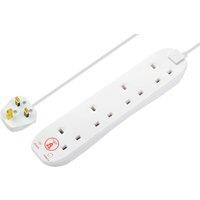 Masterplug Surge Protected Extension Lead 2m