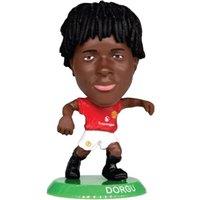 Manchester United FC Patrick Dorgu SoccerStarz Football Figurine in Red