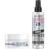 Redken Acidic Bonding Concentrate Balm & Multi-benefit Treatment Spray in White
