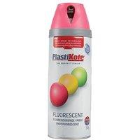Plastikote 1900 400ml Twist Spray - Fluorescent Pink