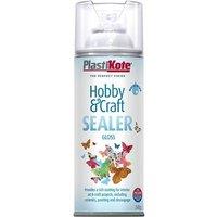 Plastikote Hobby & Craft Sealer Spray Clear Gloss 400Ml