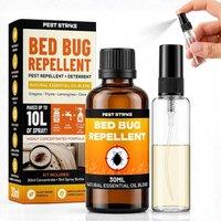 volila Essential Oil Bed Bug & Dust Mite Repellent Makes 10L Spray Safe in Brown | Size: 30ml
