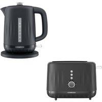 KENWOOD Ripple 1.5L Kettle & 2 Slice Toaster Black