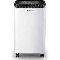 Pro Breeze 12L Low Energy Compact Dehumidifier in White