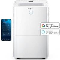 Pro Breeze OmniDry 40L Smart Low Energy Dehumidifier with Laundry Mode in White