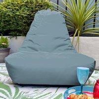rucomfy Beanbags rucomfy Indoor Or Outdoor Adults Water Resistant Beanbag Chair in Pale Blue | Size: Large