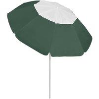 Berkfield Home Beach Umbrella Green 300 cm