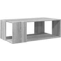 Berkfield Home Coffee Table Grey Sonoma 89.5x48x30 cm Engineered Wood